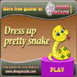 Dress up pretty snake