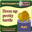 Dress up pretty turtle