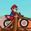 Free games : Mario Canyon Motorbike 