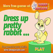 Dress up pretty rabbit