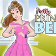 Cartoons : Pretty Princess Belle Dressup