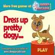 Free games : Dress up pretty dogy-3
