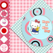 Hello Kitty Dinner Plate