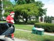 Jogging Santa