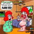 Funny pictures: Clown sex